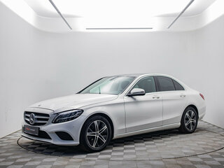2019 Mercedes-Benz C-Класс 180 IV (W205) Рестайлинг, белый, 2454000 рублей, вид 1