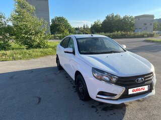 2016 Lada (ВАЗ) Vesta I, белый, 835000 рублей, вид 4