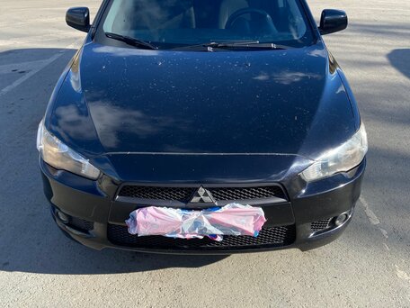 2007 Mitsubishi Lancer X, чёрный, 600000 рублей, вид 1