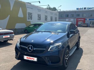 2017 Mercedes-Benz GLE Coupe 350 d I (C292), синий, 4350000 рублей, вид 1