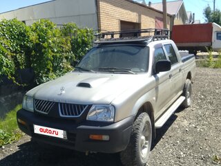 2005 Mitsubishi L200 III Рестайлинг, серебристый, 500000 рублей, вид 1