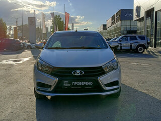 2016 Lada (ВАЗ) Vesta I, серебристый, 556000 рублей, вид 2
