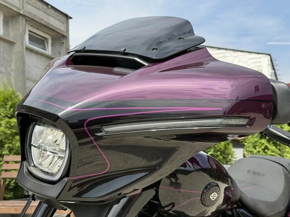 2025 Harley-Davidson CVO Street Glide, фиолетовый, 6650000 рублей - вид 16