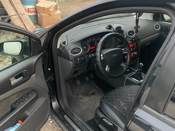 2007 Ford Focus II, чёрный, 390000 рублей - вид 6
