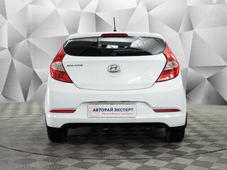 2016 Hyundai Solaris I Рестайлинг, белый, 658000 рублей, вид 4