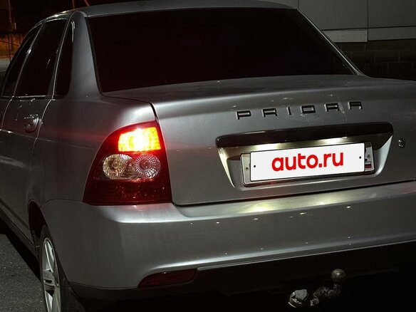 2008 Lada (ВАЗ) Priora I, серебристый, 170000 рублей - вид 5
