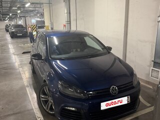 2010 Volkswagen Golf VI, синий, 1000000 рублей, вид 2