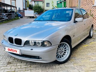 2002 BMW 5 серии 525i IV (E39) Рестайлинг, серый, 850000 рублей, вид 1