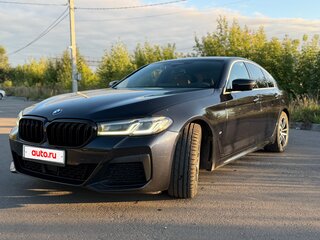 2021 BMW 5 серии 520i VII (G30/G31/G38) Рестайлинг, синий, 4700000 рублей, вид 1