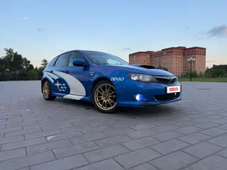 2007 Subaru Impreza WRX III, синий, 1030000 рублей, вид 1