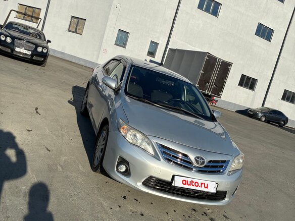 2011 Toyota Corolla X (E140, E150) Рестайлинг, серебристый, 854000 рублей - вид 6