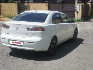2013 Mitsubishi Lancer X Рестайлинг, белый, 950000 рублей, вид 4