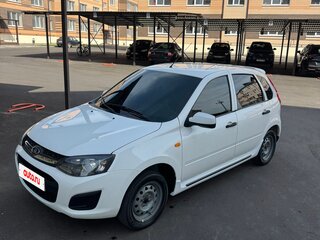 2013 Lada (ВАЗ) Kalina II, белый, 375000 рублей, вид 2