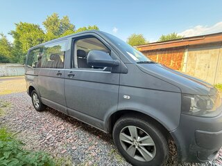 2010 Volkswagen Caravelle T5 Рестайлинг, серый, 1270000 рублей, вид 3