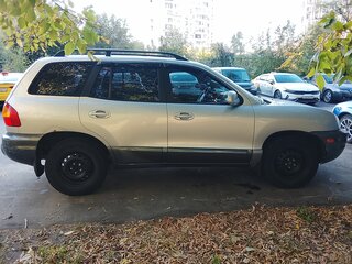 2002 Hyundai Santa Fe I, серый, 550000 рублей, вид 4