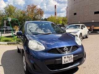 2018 Nissan March IV (K13) Рестайлинг, синий, 890000 рублей, вид 1
