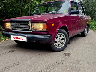 2002 Lada (ВАЗ) 2107, пурпурный, 245000 рублей, вид 1