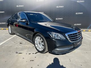 2019 Mercedes-Benz S-Класс 350 d Long VI (W222, C217) Рестайлинг, чёрный, 5700000 рублей, вид 3