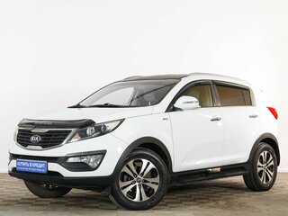 2013 Kia Sportage III, белый, 1429000 рублей, вид 3