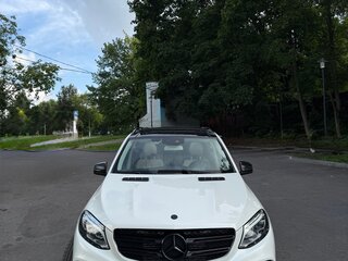 2017 Mercedes-Benz GLE 350 d I (W166), белый, 3550000 рублей, вид 2