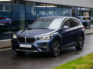 2021 BMW X1 20i xDrive II (F48) Рестайлинг, синий, 2559777 рублей, вид 3