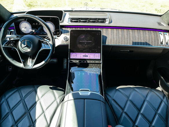 2024 Mercedes-Benz Maybach S-Класс 580 II (Z223), чёрный - вид 12