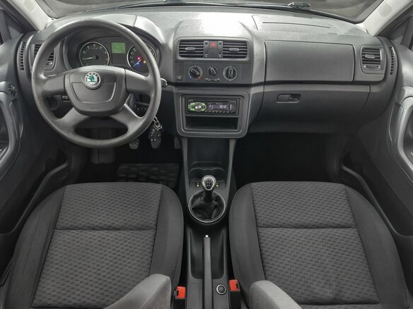 2012 Skoda Fabia II Рестайлинг, серебристый, 493000 рублей - вид 13