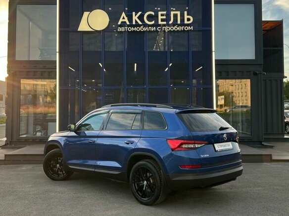 2018 Skoda Kodiaq I, синий - вид 6
