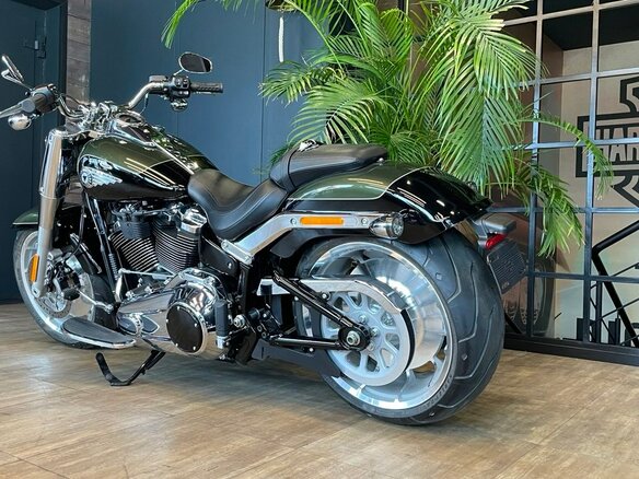 2026 Harley-Davidson Fat Boy, зелёный, 3950000 рублей - вид 9