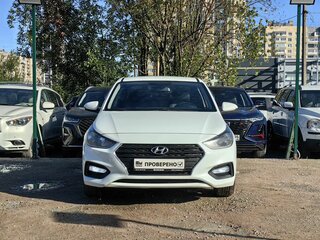 2020 Hyundai Solaris II, белый, 1149000 рублей, вид 2