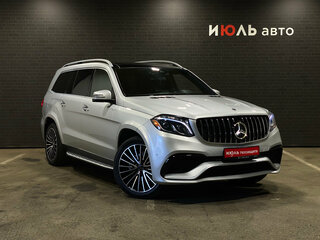 2018 Mercedes-Benz GLS 450 I (X166), серебристый, 4990000 рублей, вид 3