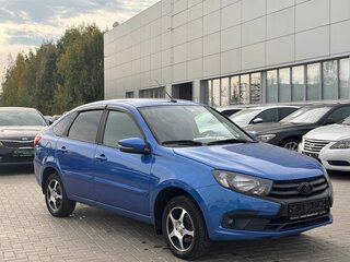2022 Lada (ВАЗ) Granta I Рестайлинг, синий, 780000 рублей, вид 2
