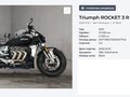 2022 Triumph Rocket III, чёрный, 1999000 рублей - вид 9