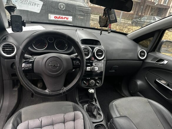 2007 Opel Corsa D, чёрный, 190000 рублей - вид 5