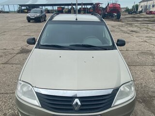2011 Renault Logan I Рестайлинг, бежевый, 450000 рублей, вид 1