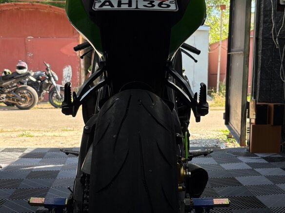 2007 Kawasaki ZX-10R Ninja, зелёный, 735000 рублей - вид 13