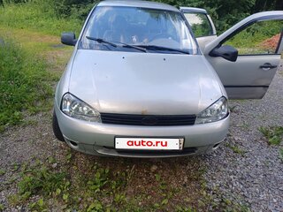 2008 Lada (ВАЗ) Kalina I, серебристый, 75000 рублей, вид 1