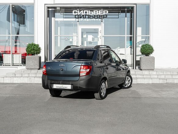 2015 Lada (ВАЗ) Granta I, синий, 370000 рублей - вид 1