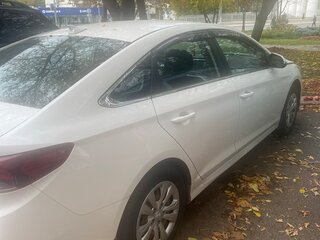 2019 Hyundai Sonata VII (LF) Рестайлинг, белый, 1890000 рублей, вид 2