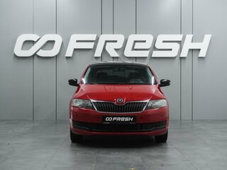 2017 Skoda Rapid I Рестайлинг, красный, 1047000 рублей, вид 3