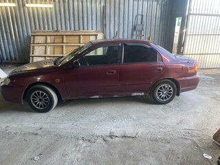 2007 Kia Spectra I Рестайлинг 2, красный, 180000 рублей, вид 4
