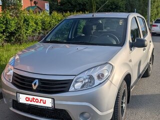 2013 Renault Sandero I, серый, 650000 рублей, вид 2