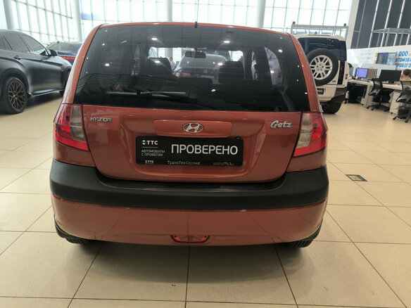 2008 Hyundai Getz I Рестайлинг, оранжевый, 599000 рублей - вид 5
