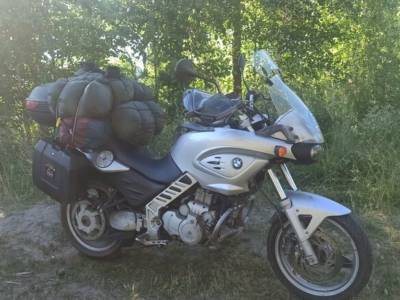 2003 BMW F 650 CS, серебристый, 300000 рублей - вид 3