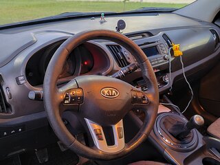 2012 Kia Sportage III, серебристый, 1035000 рублей, вид 4