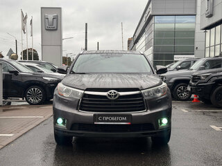 2014 Toyota Highlander III (XU50), серый, 2449000 рублей, вид 2