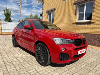 2016 BMW X4 20d I (F26), красный, 2790000 рублей, вид 2