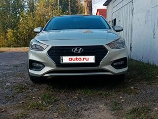 2019 Hyundai Solaris II, бежевый, 1325000 рублей, вид 4