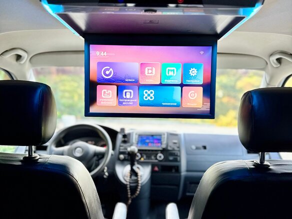 2010 Volkswagen Caravelle T5 Рестайлинг, серебристый, 1800000 рублей - вид 24