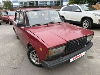2007 Lada (ВАЗ) 2107, пурпурный, 167000 рублей, вид 1